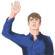 raise someone's hand